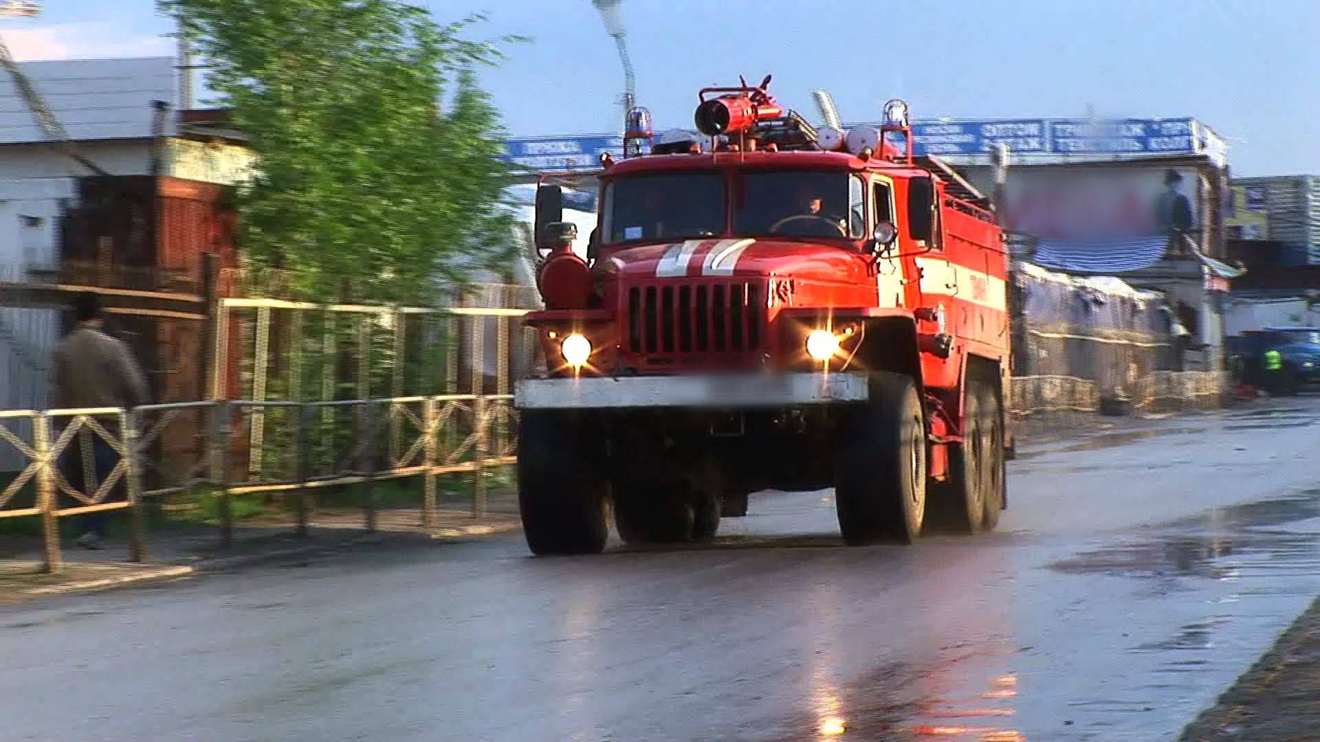 Ребенок и мать пострадали при пожаре в Люберцах